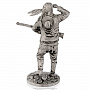 Оловянный солдатик миниатюра "Индеец с ружьем", фотография 3. Интернет-магазин ЛАВКА ПОДАРКОВ